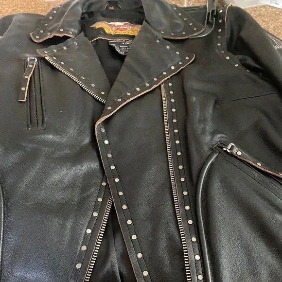 Women's Harley Davidson Unique Leather Jacket XS…​​​​​​​​ - Picture 4 of 12